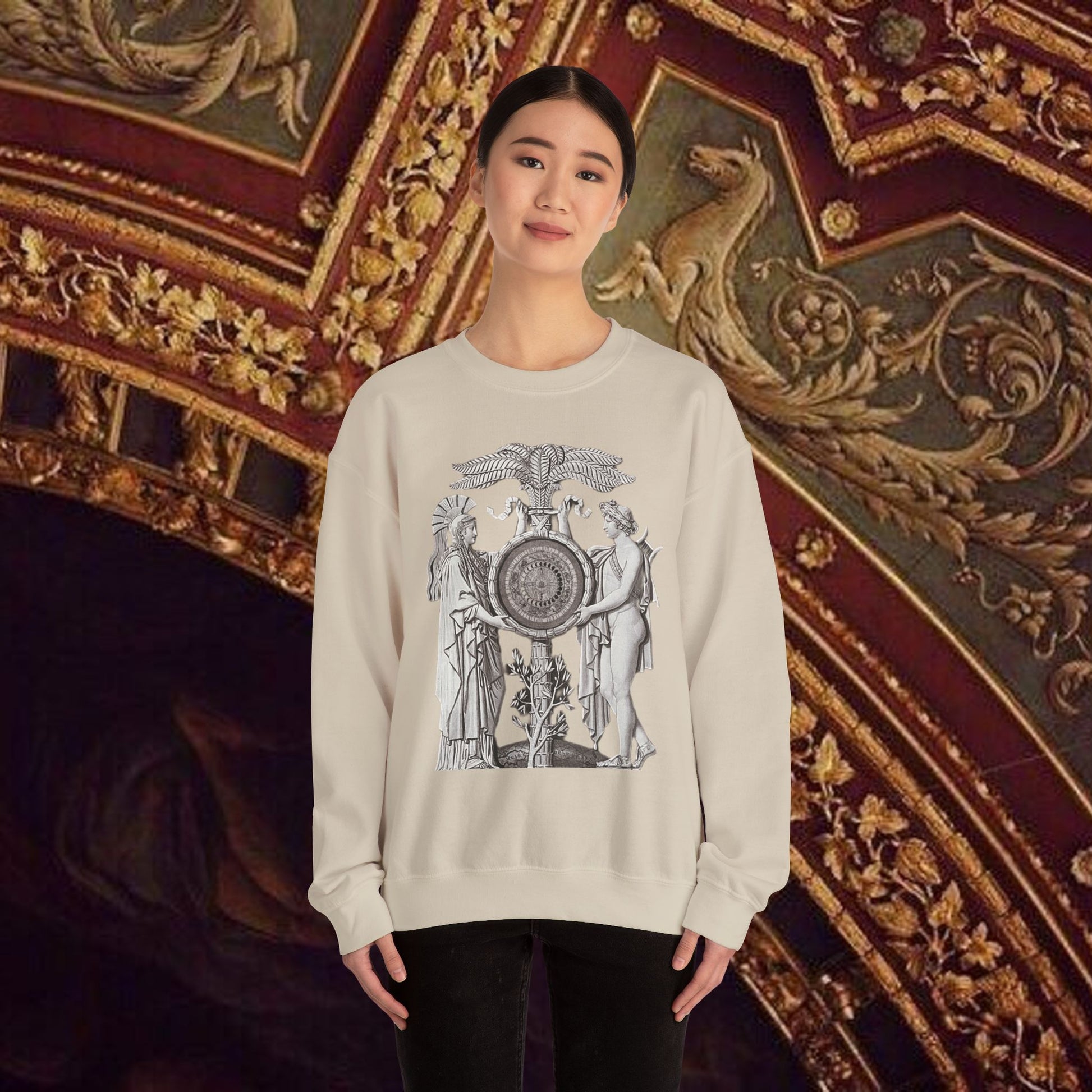 Astrological Vision Sweatshirt - Esoteric Mystical Graphic Shirt