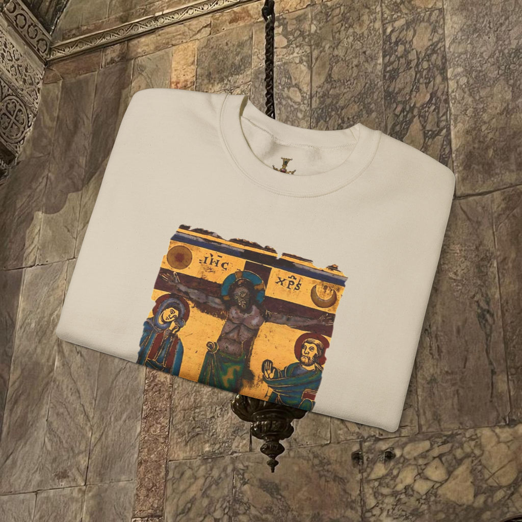 Byzantine art Sweatshirt iconographic desgin