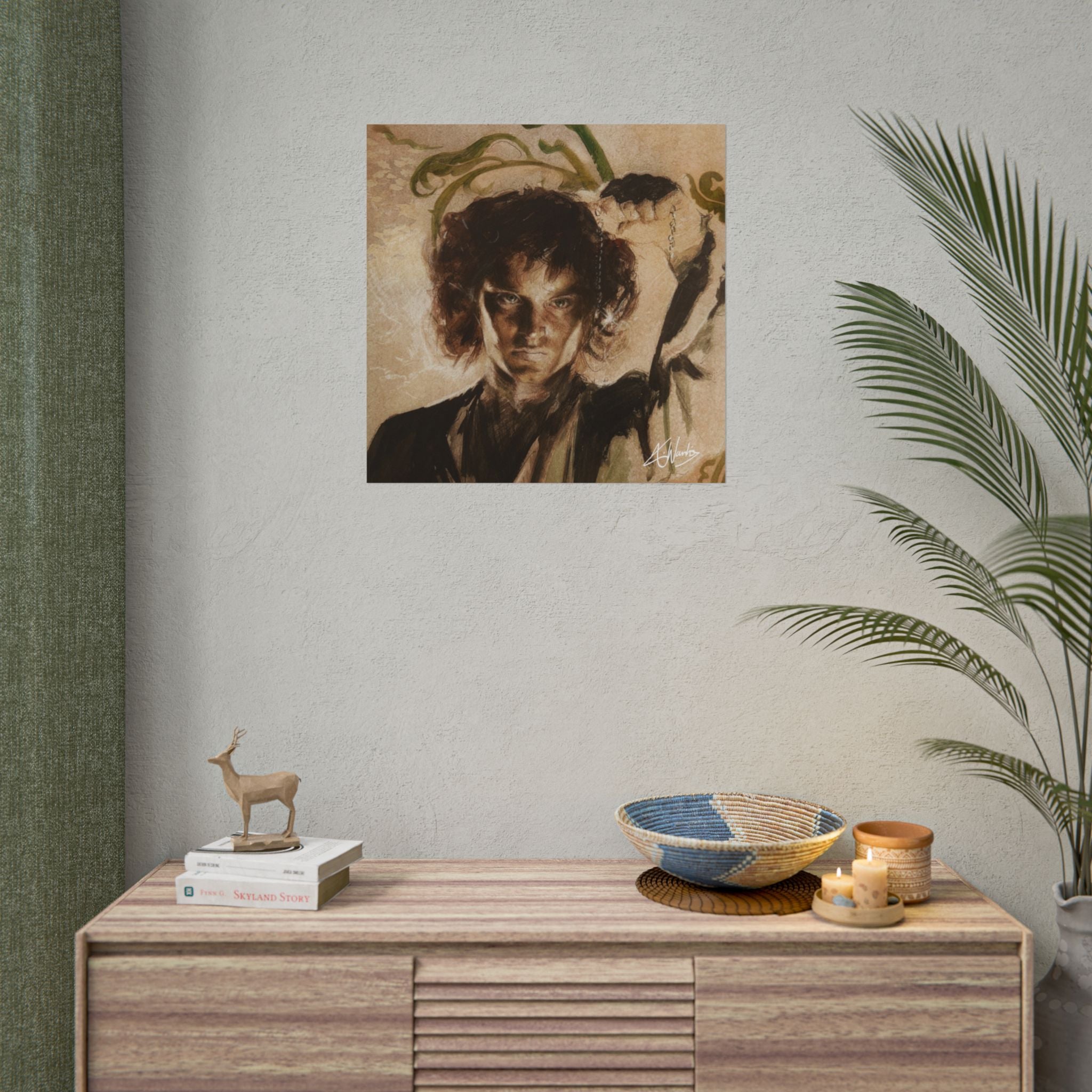 The Last Temptation Medieval Fantasy Print