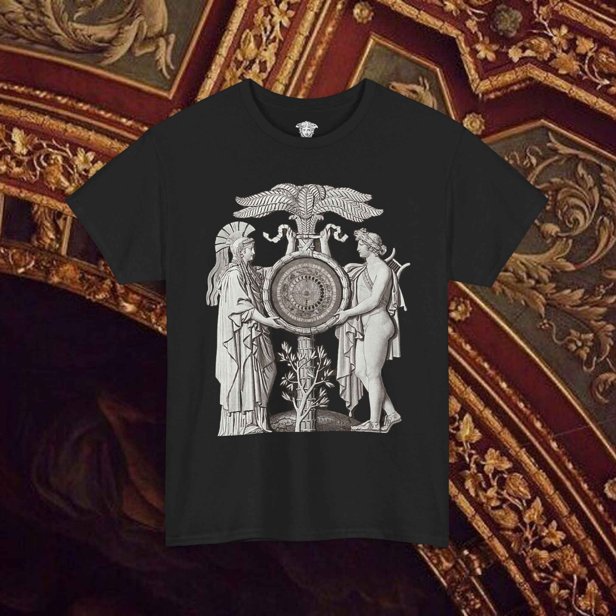 Astrological Vision T-Shirt - Esoteric Mystical Graphic Tee Front Version