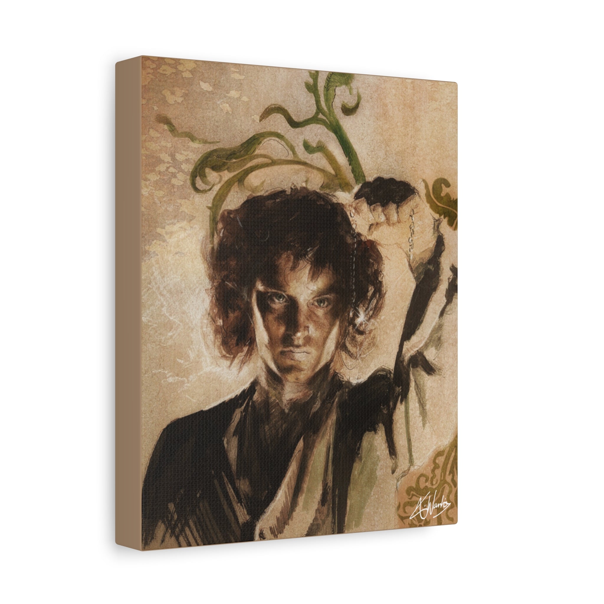 The Last Temptation Medieval Fantasy Canvas