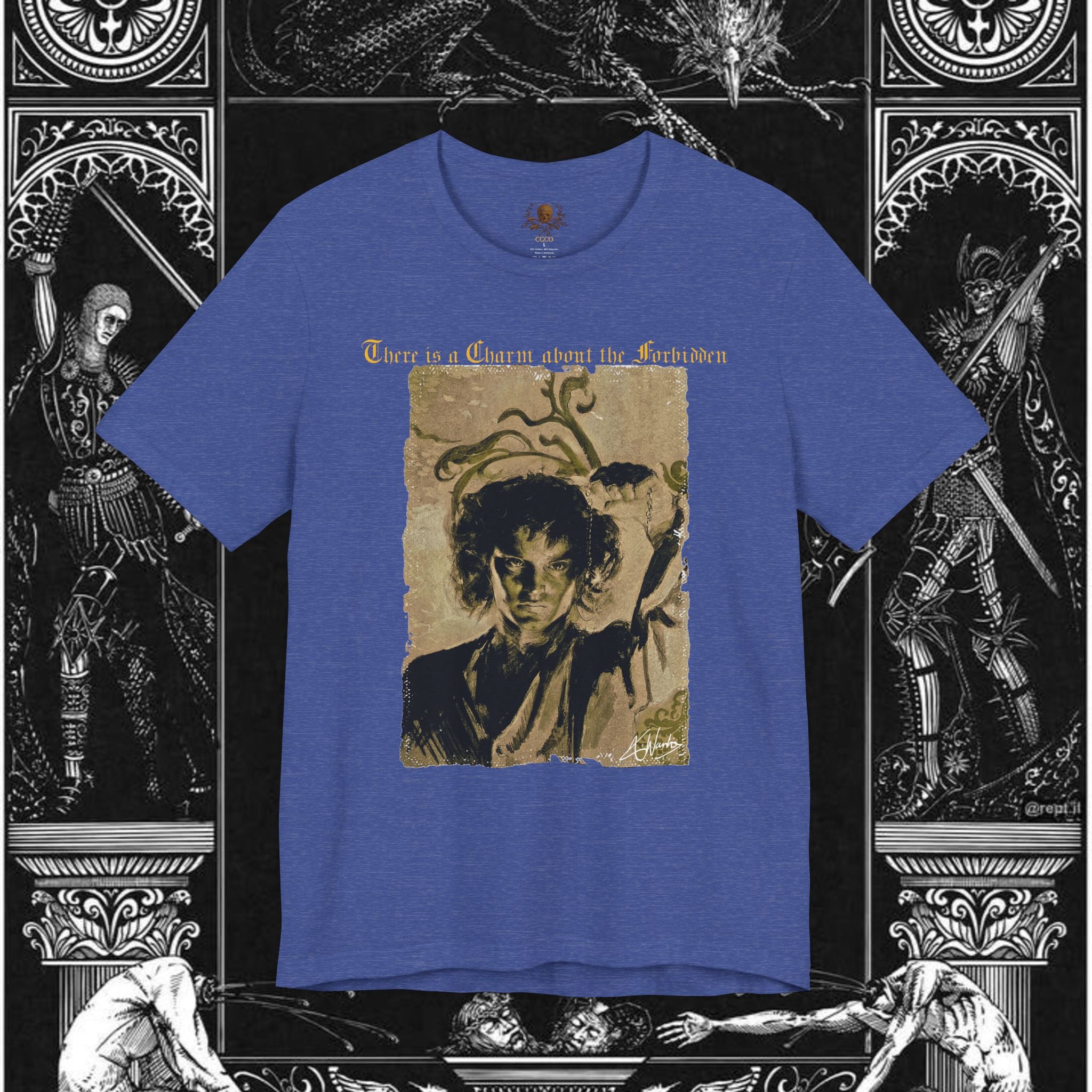 The Last Temptation Medieval Fantasy Graphic Shirt