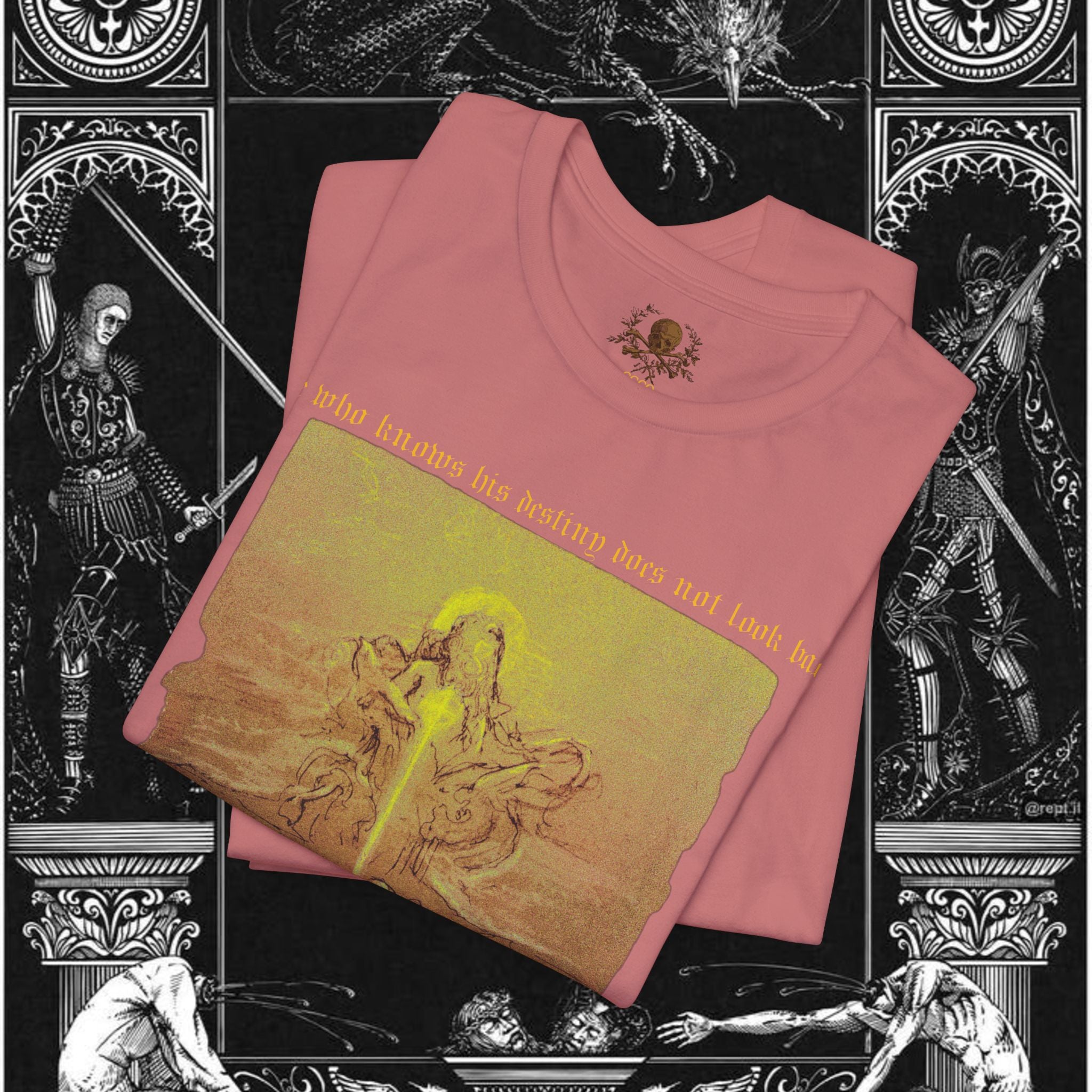 The Destiny of Man Medieval Fantasy Graphic Shirt