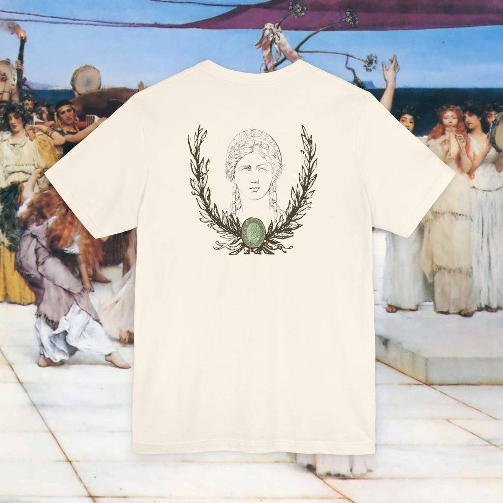 Hera's Wondering Greek Goddess Ornate Diadem T-Shirt