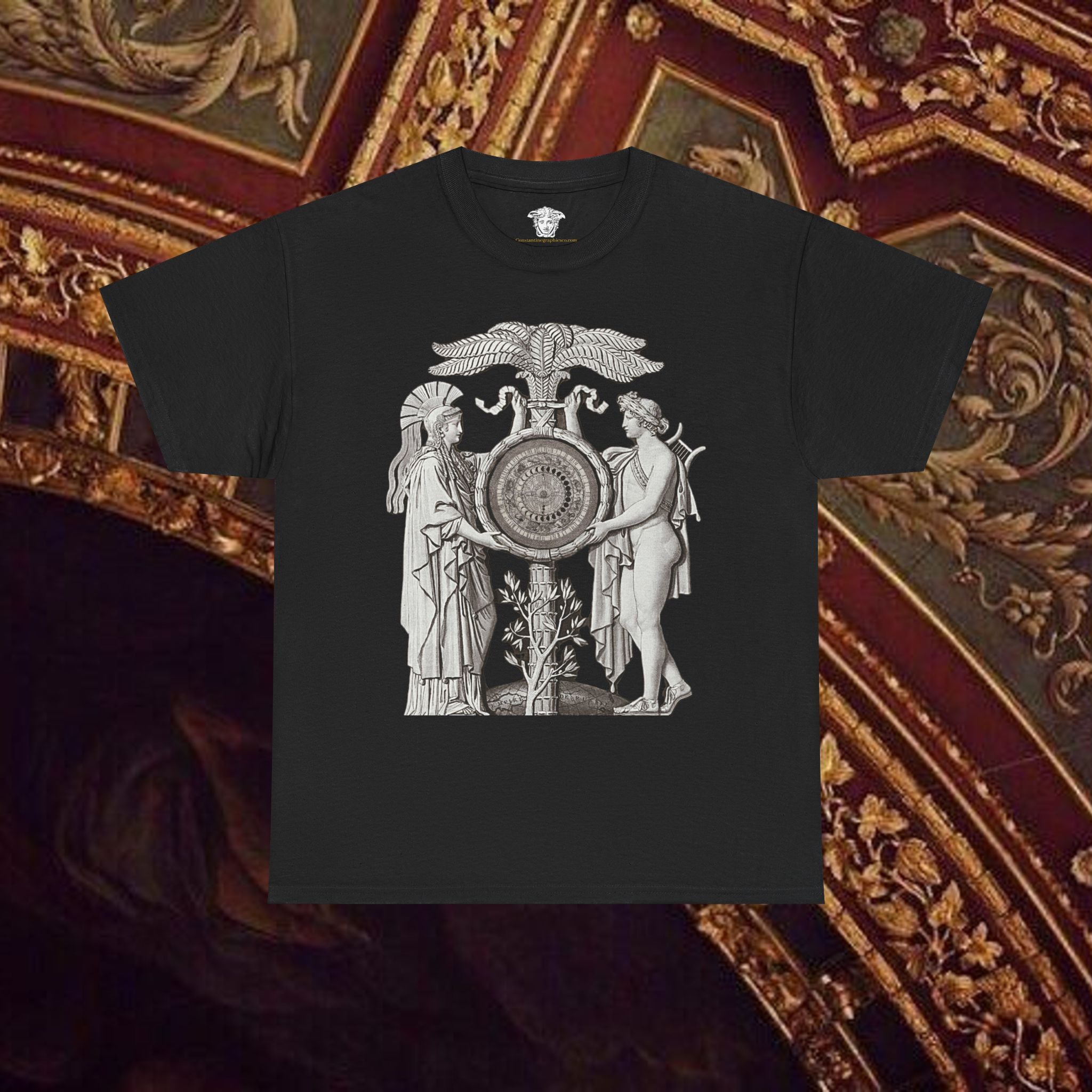Astrological Vision T-Shirt - Esoteric Mystical Graphic Tee Front Version
