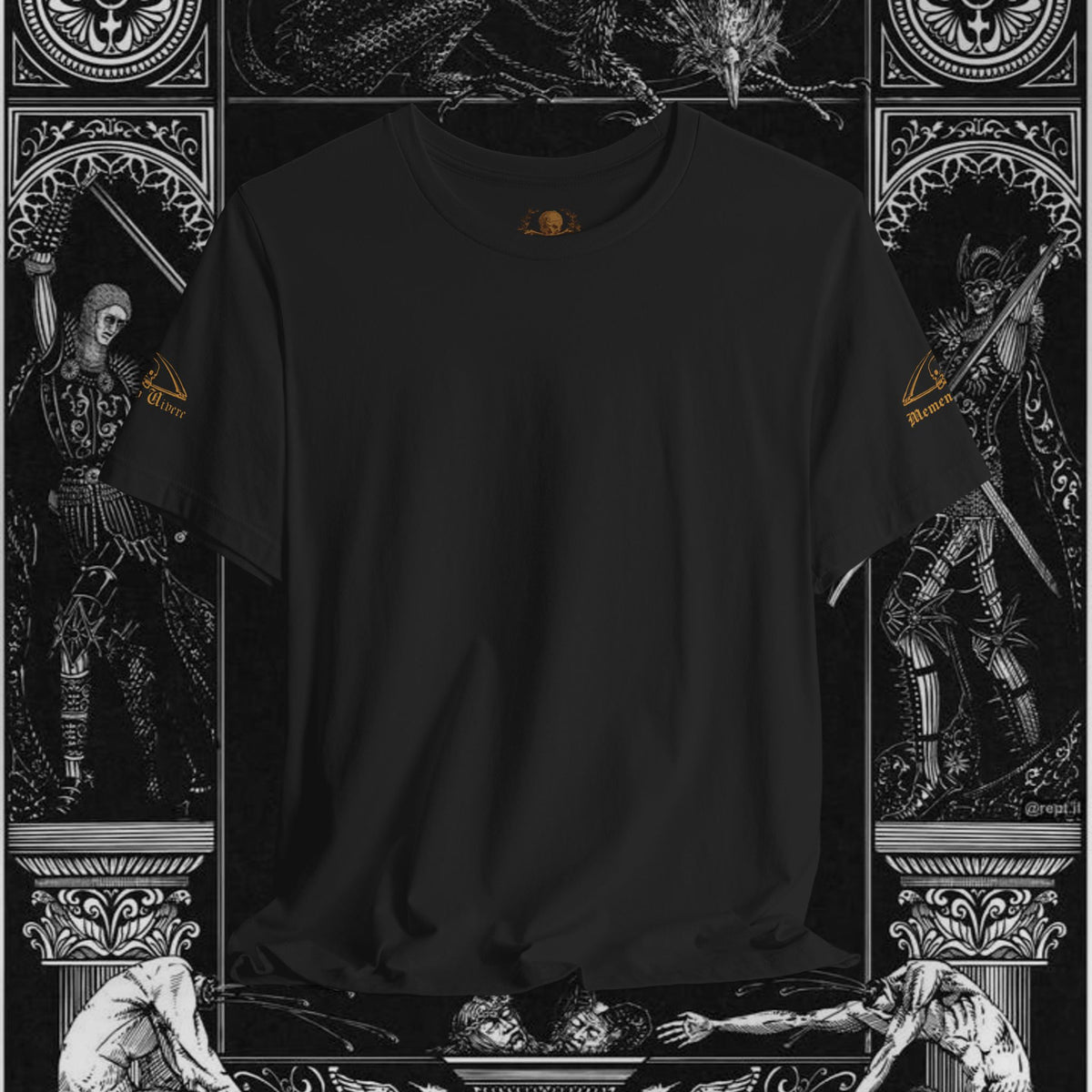 The Circle of Life Medieval Fantasy Inspired Graphic Shirt