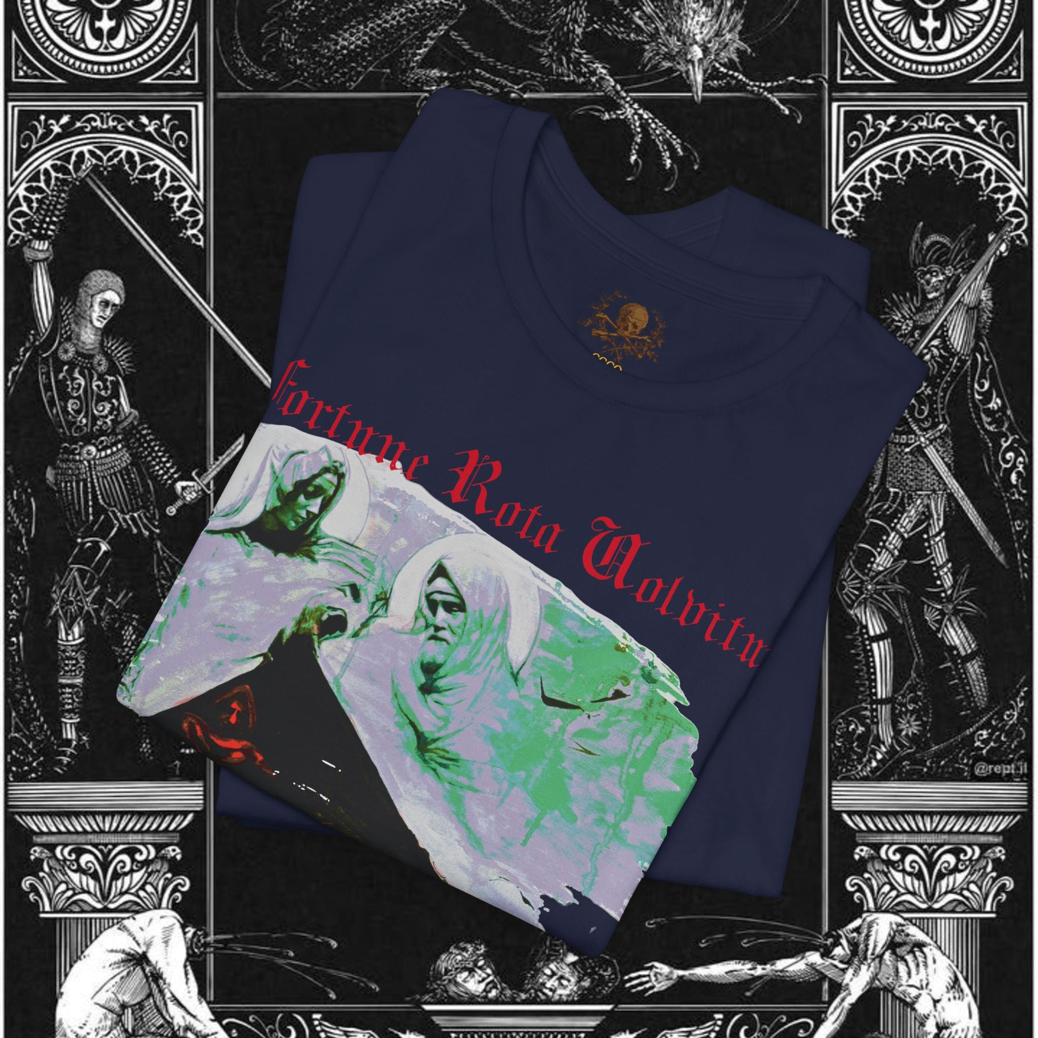 Divine Justice Medieval Fantasy Graphic T-Shirt