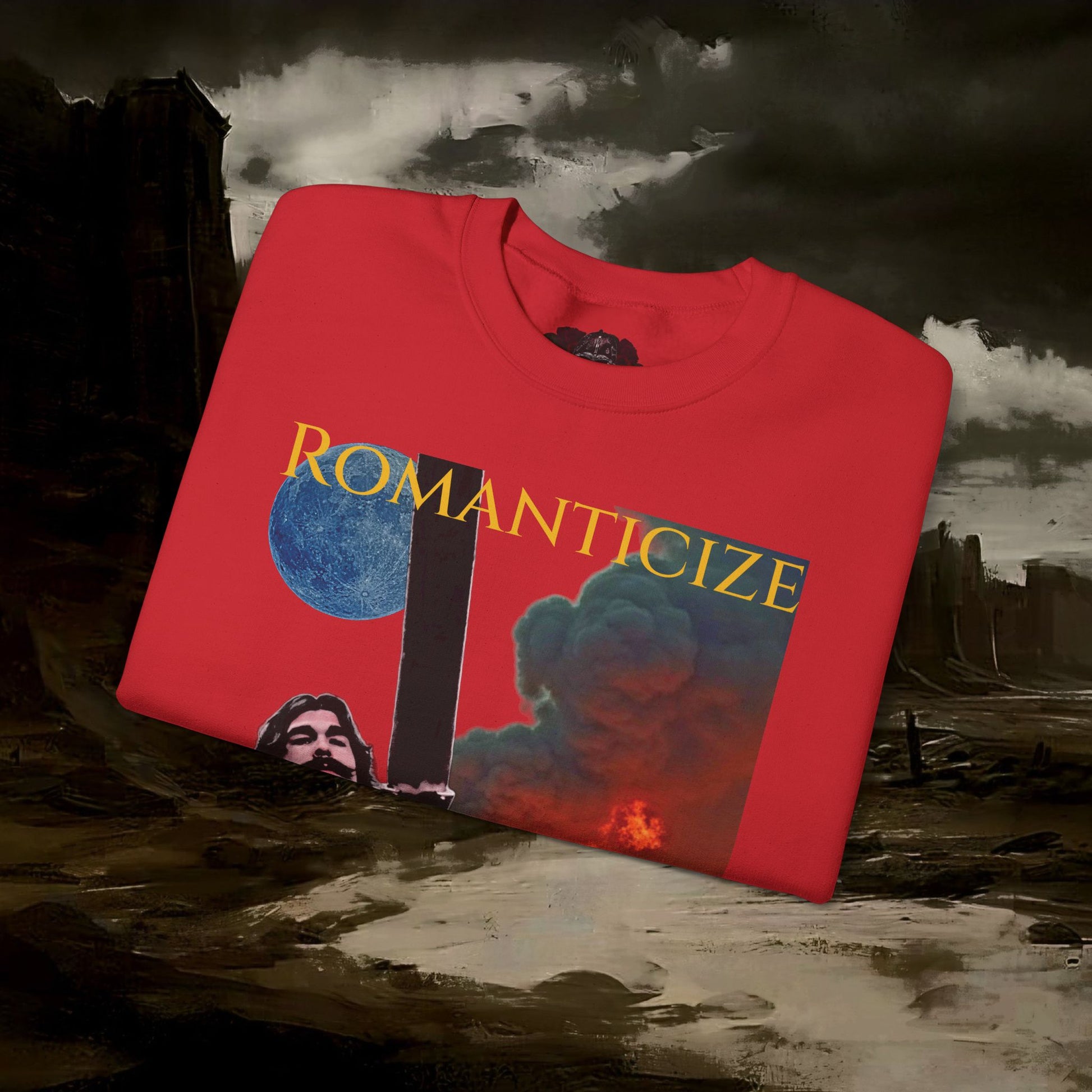 The Barbarian's Mirror, Unisex Crewneck Graphic Sweatshirt