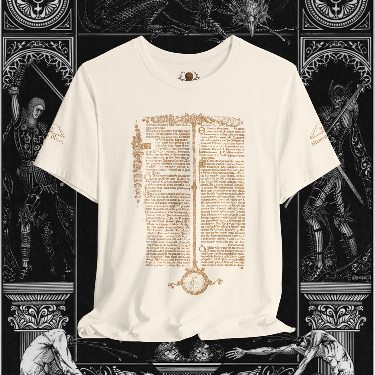 The Circle of Life Medieval Fantasy Inspired Graphic Shirt