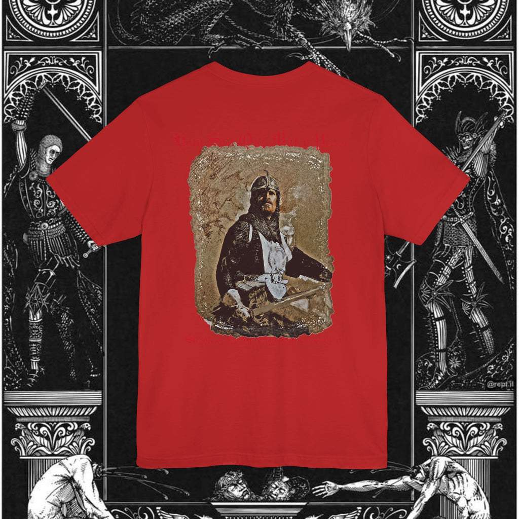 The Knight's Rest Medieval Fantasy Graphic T-Shirt