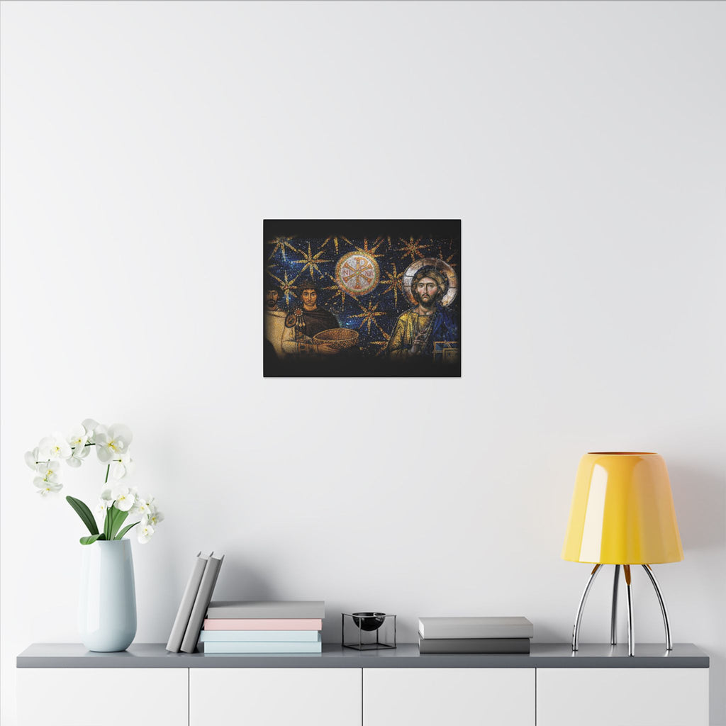 Justinian's Glory Byzantine Late Roman Inspired Matte Canvas, Stretched, (Multi-Size)
