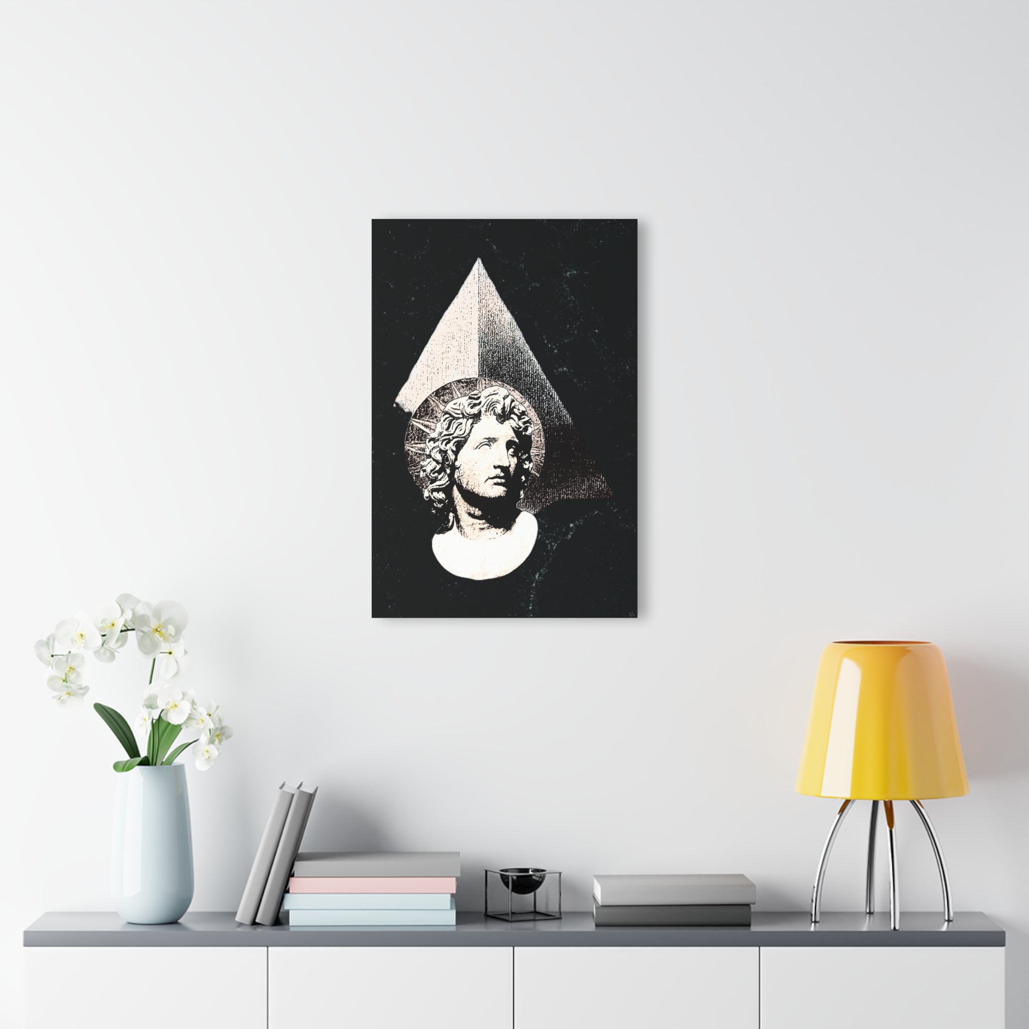 Alexander The Great In Egypt Pyramid Acrylic Print
