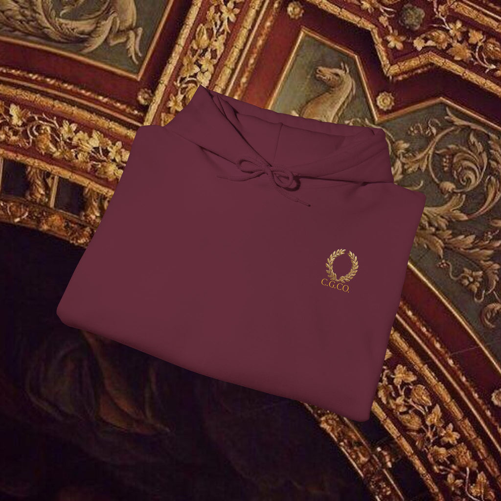 The Hero's Victory Classically-Themed Cotton Graphic Hoodie