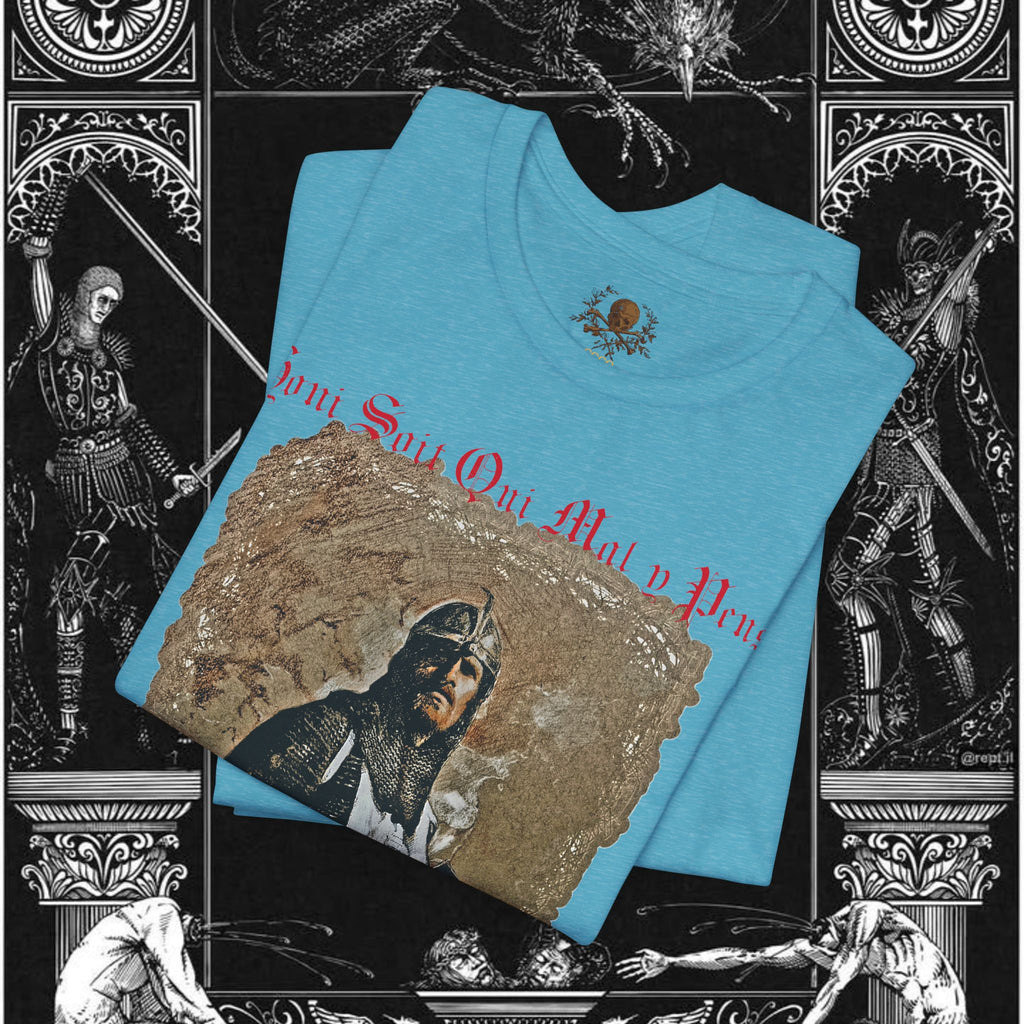 The Knight's Rest Medieval Fantasy Graphic T Shirt