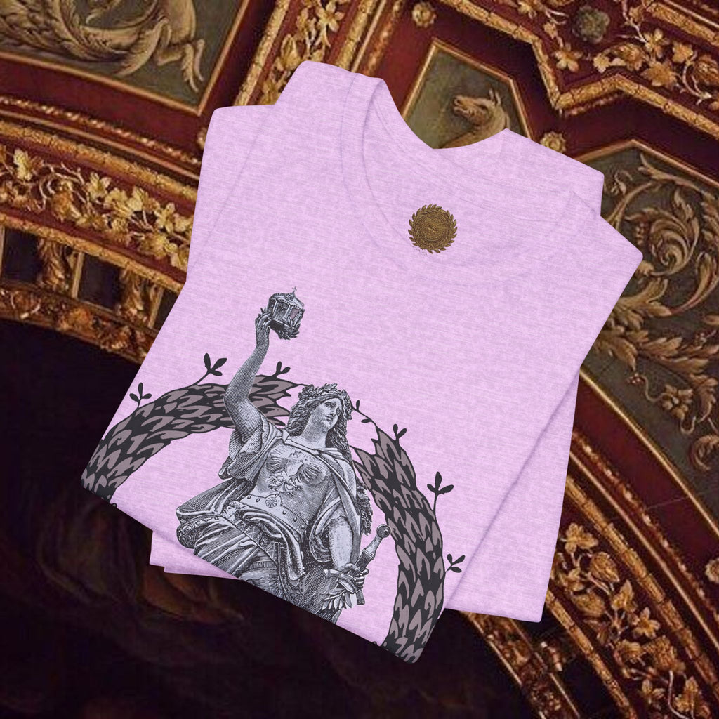 Goddess Victory Neo-Classical Inspired Graphic T-Shirt