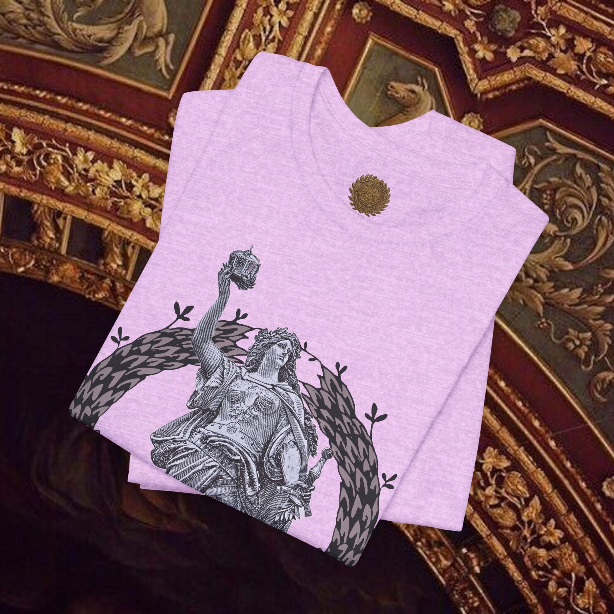 Goddess Victory Neo-Classical Inspired Graphic T-Shirt