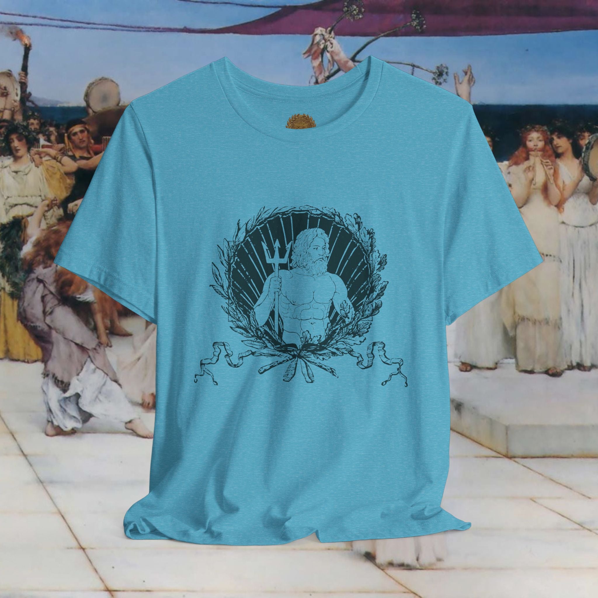 Neptune's Domain Roman Sea God T-Shirt
