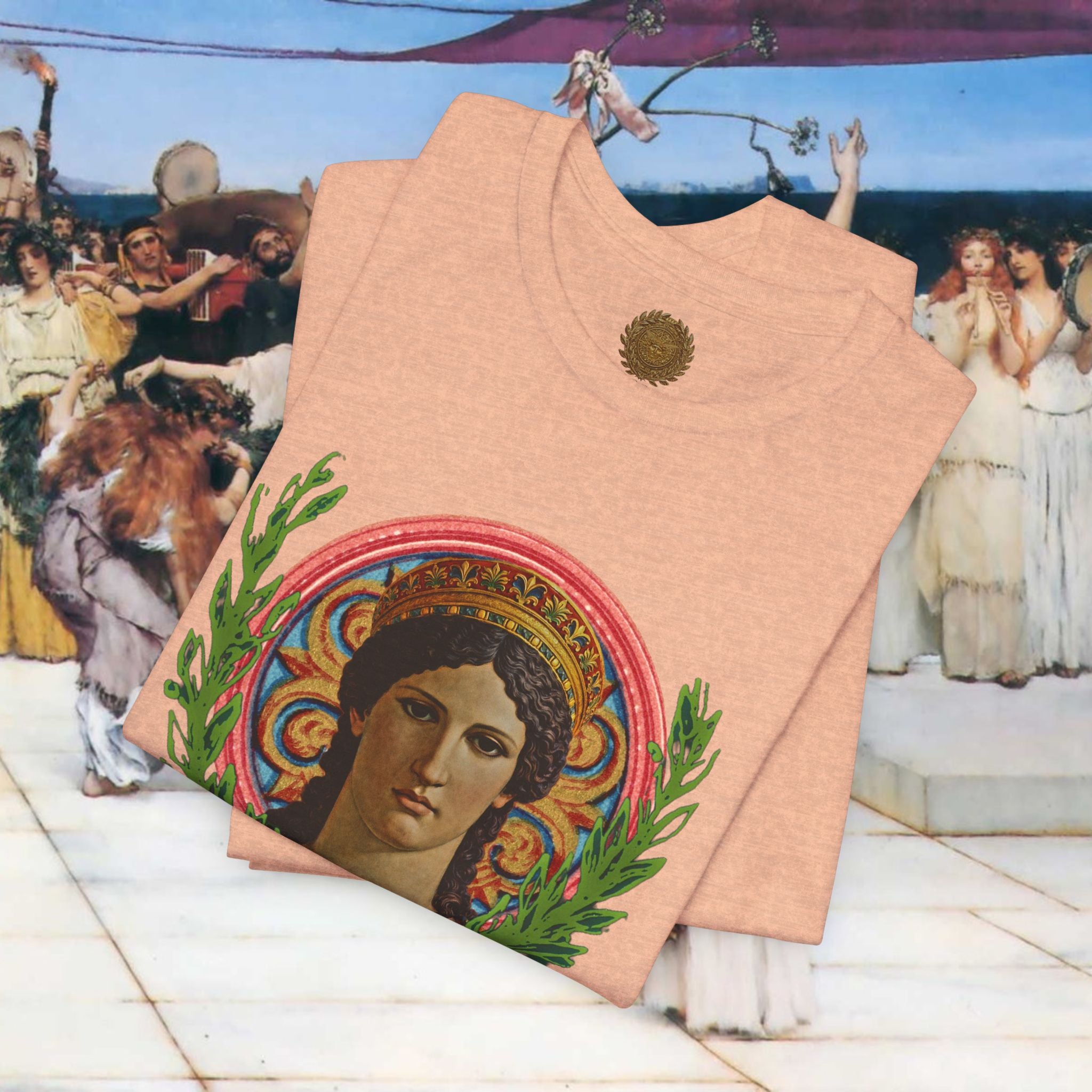 Hera's Wondering – Greek Goddess Coloured Diadem T-Shirt