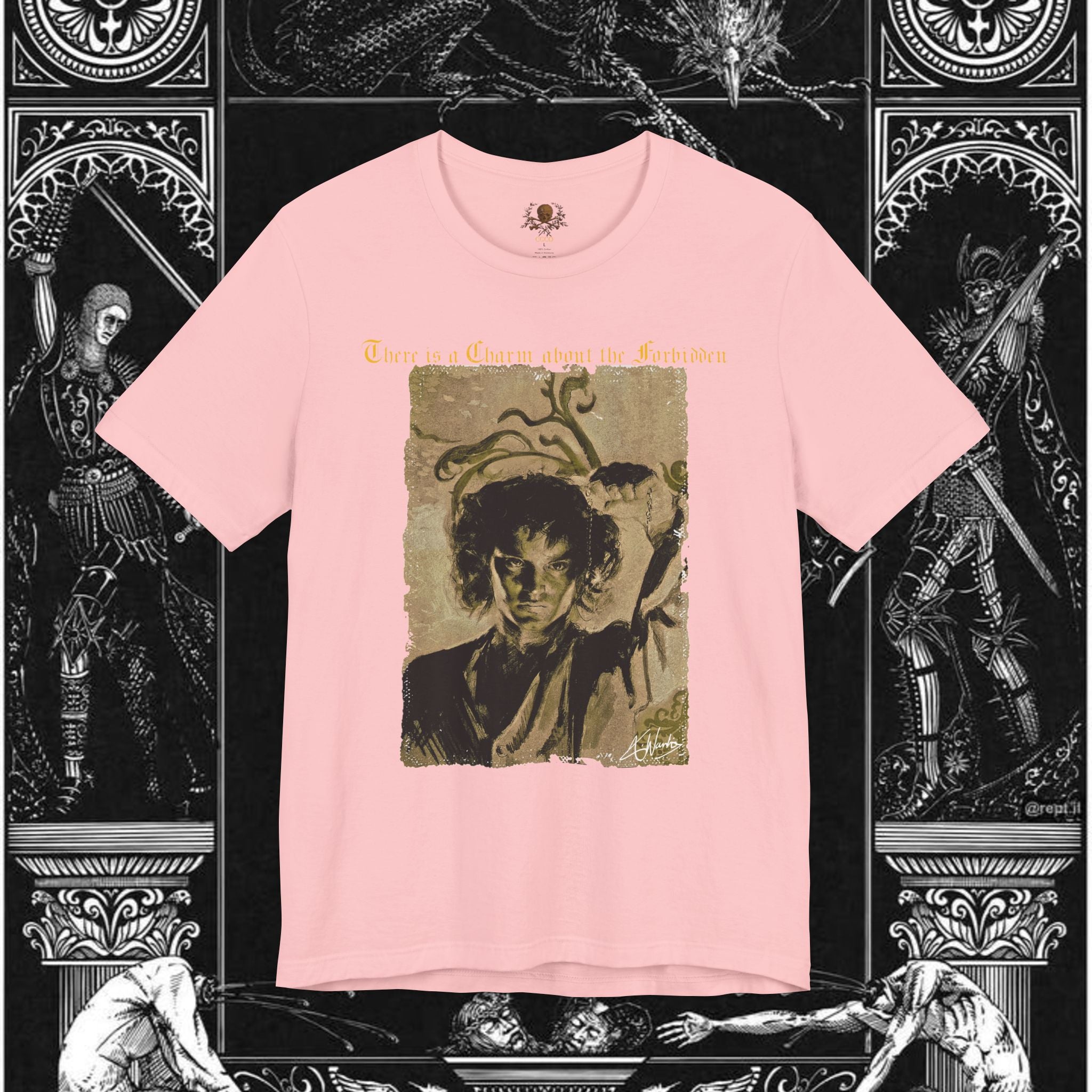 The Last Temptation Medieval Fantasy Graphic Shirt