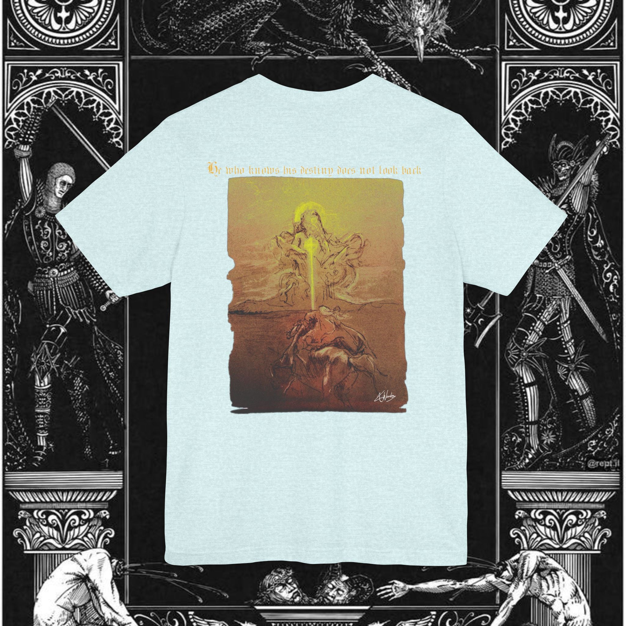 The Destiny of Man Medieval Fantasy Graphic Shirt