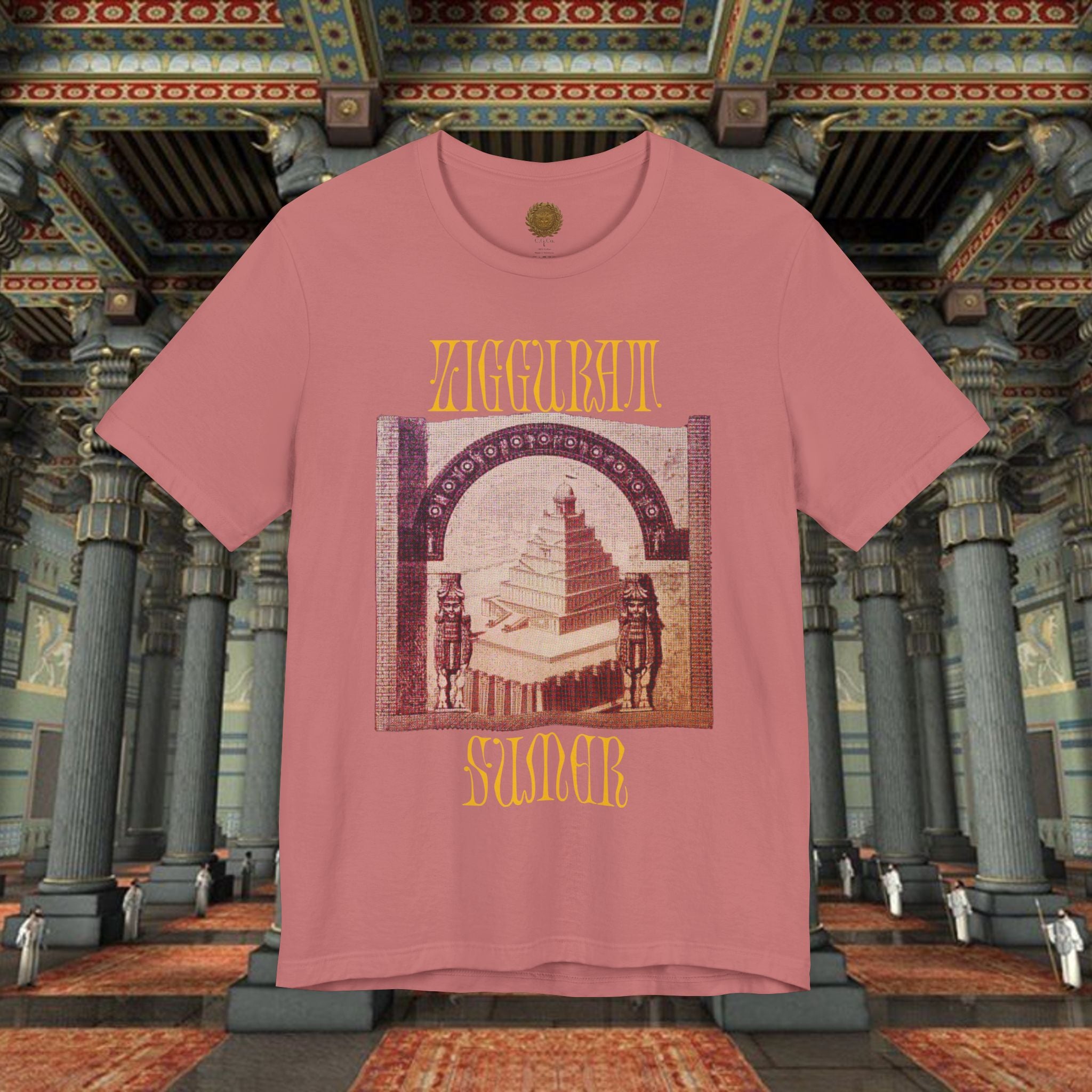 Ziggurat Sumer Mesopotamian Graphic T-Shirt