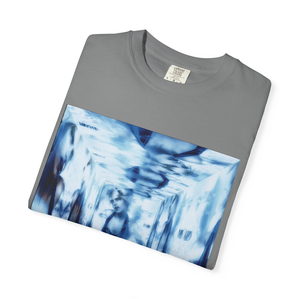 Enter the CyberVerse Y2K Graphic T-Shirt