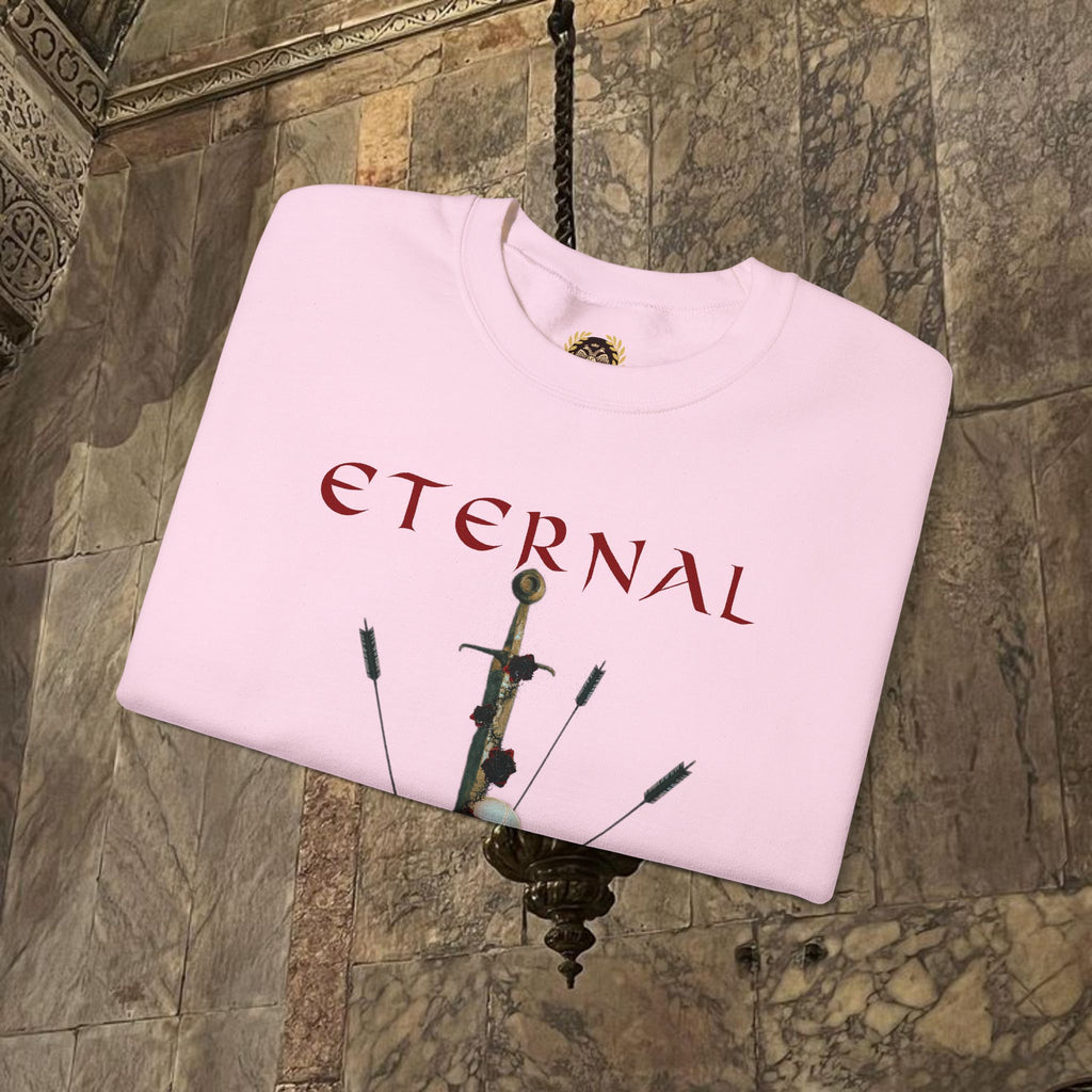 Eternal Glory of the Last Battle Crewneck Graphic Sweatshirt