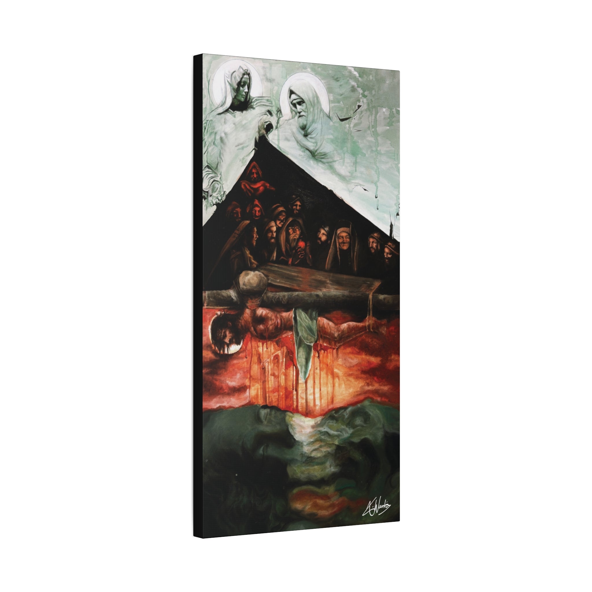 Divine Justice Medieval Fantasy Canvas
