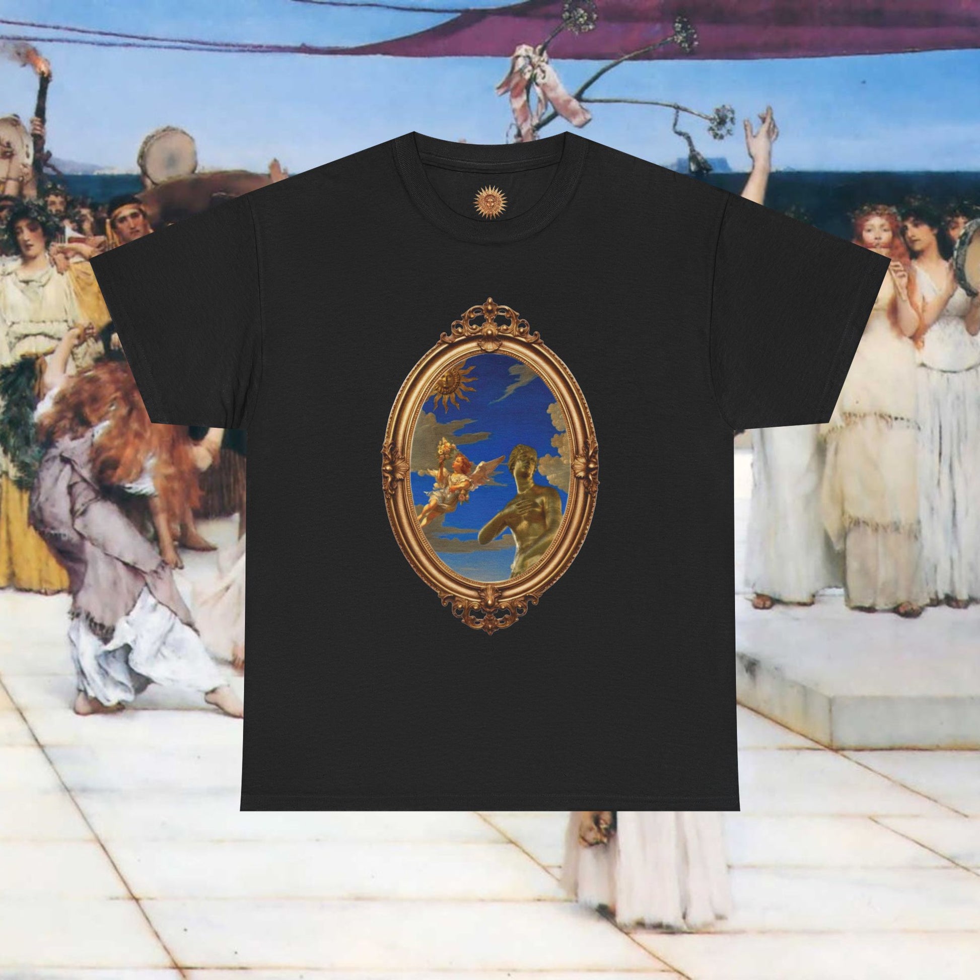 Venus Heavenly Reflection Artistic Cotton Tee, Unisex Graphic Shirt, Unique Gift, Casual Wear, Summer Essentials