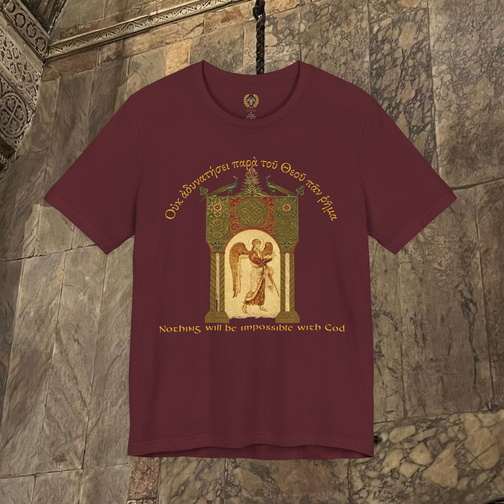 The Guardian's Icon Byzantine Inspired Medieval Inspired Graphic T-Shirt