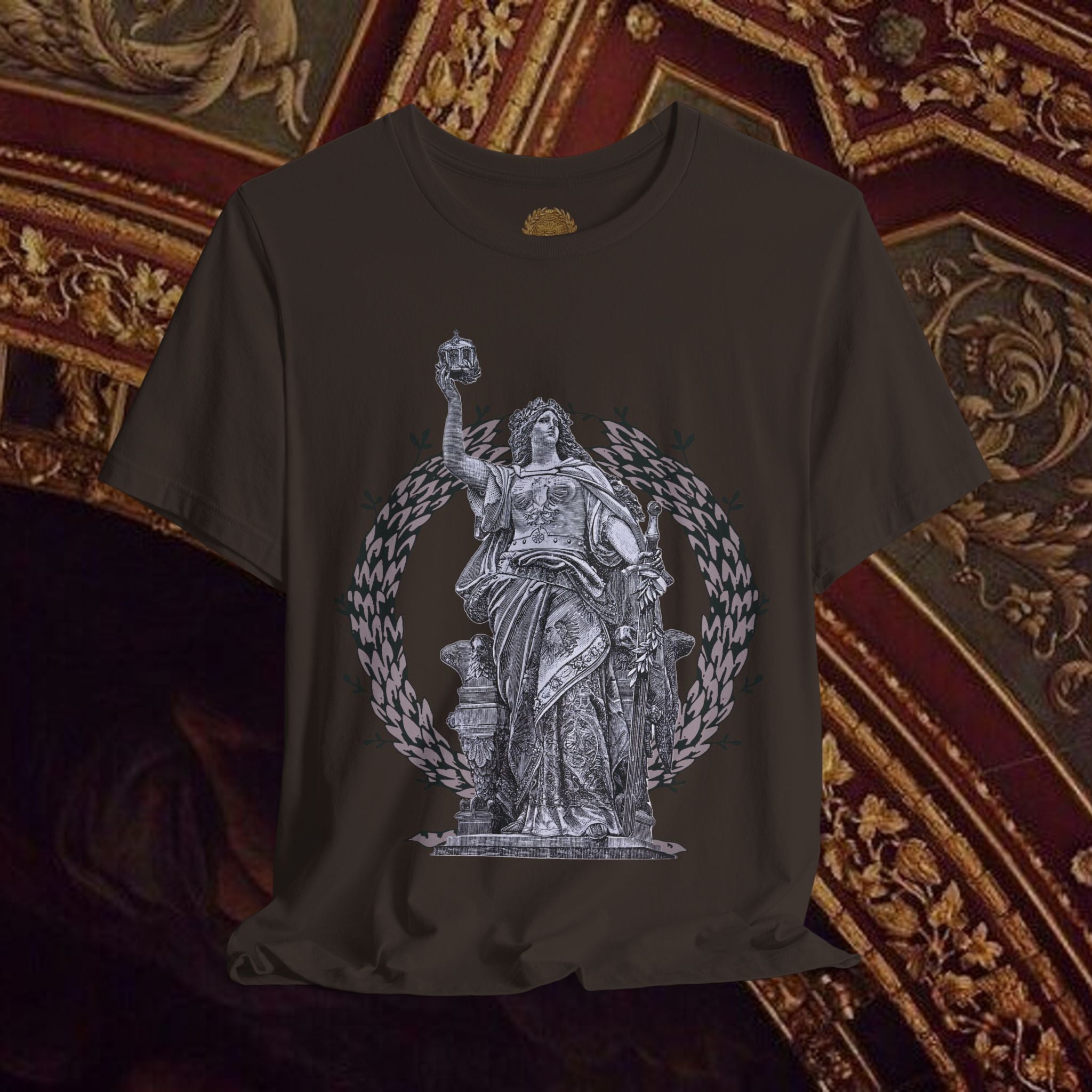 Goddess Victory Neo-Classical Inspired Graphic T-Shirt