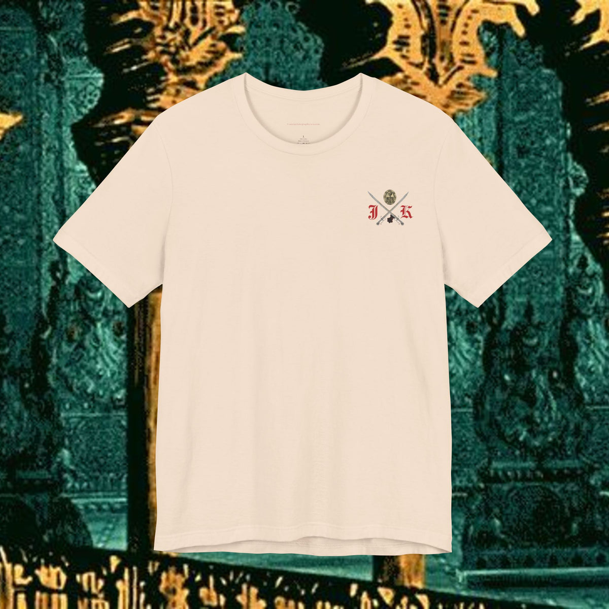 Mythic Vitalism, Sanguis Christianus Vetus Exploration and Adventure Inspired Graphic T Shirt Back Version