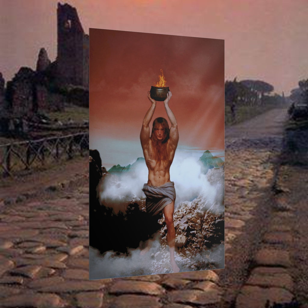 The Flame of Prometheus Classical Mythology Inspired Prints