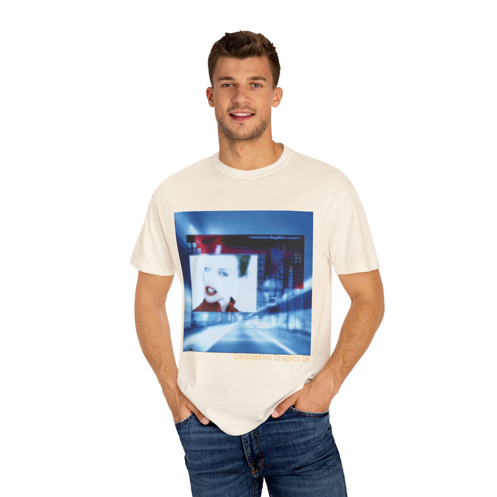 Digital Pop up Cyber Y2k Graphic TShirt