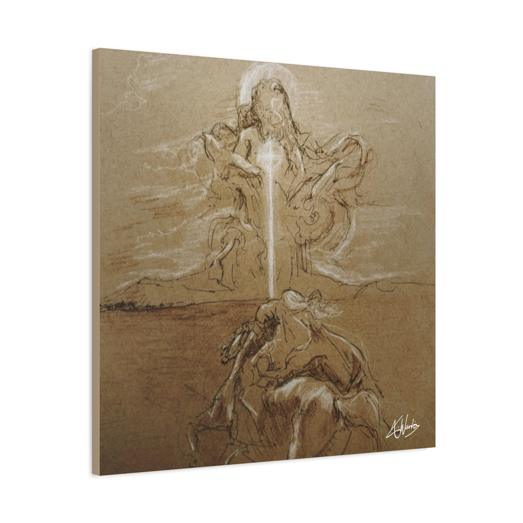 The King's Destiny Medieval Fantasy Canvas