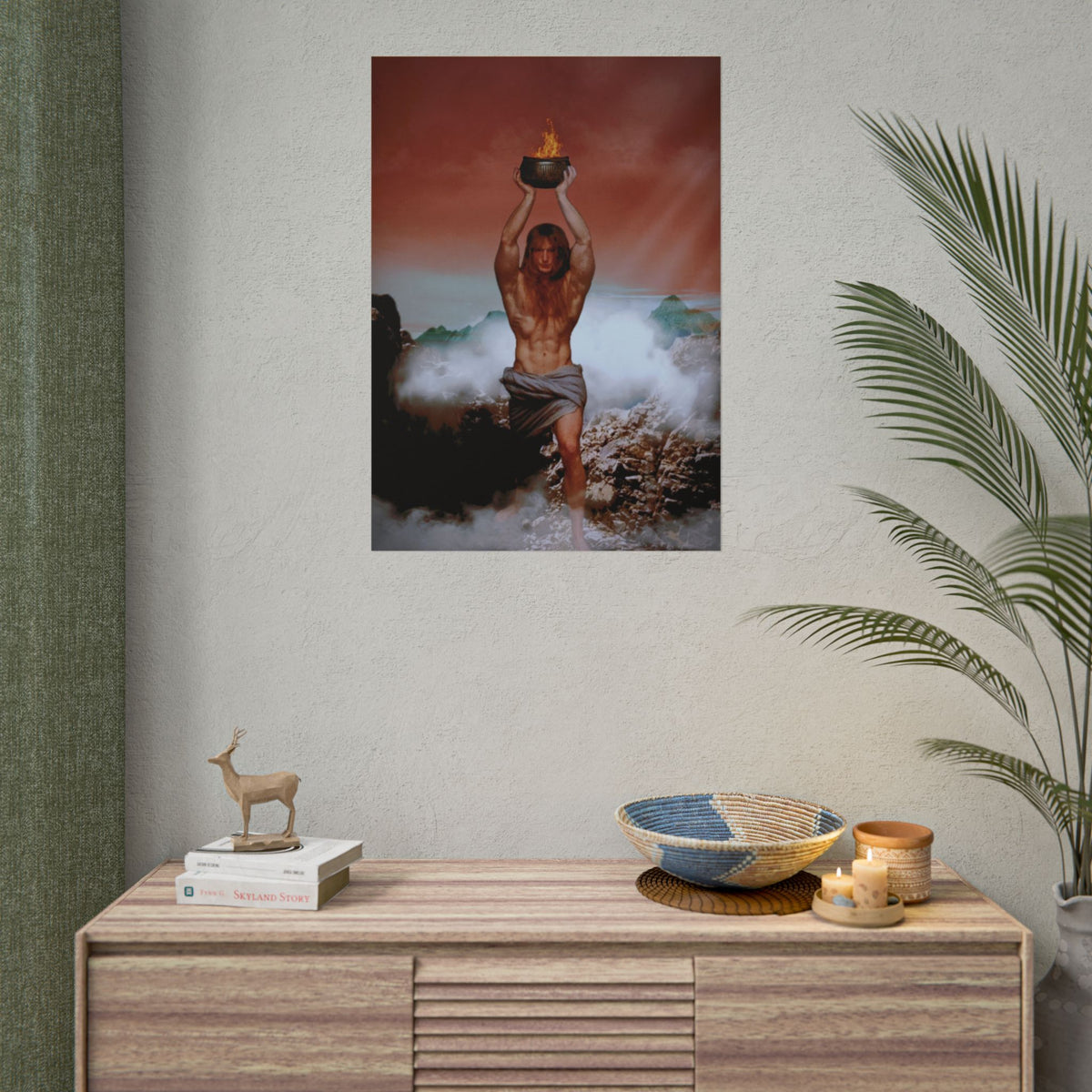 The Flame of Prometheus Classical Mythology Inspired Prints