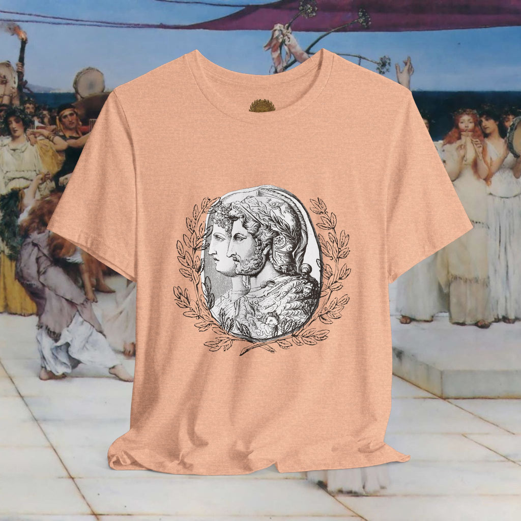 Roman Warrior's Spirit Plumed Helmet Cameo T-Shirt