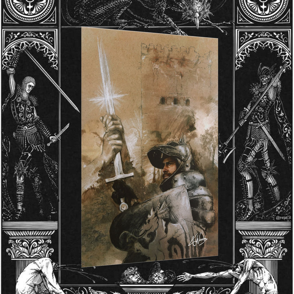 The King's Destiny Medieval Fantasy Print