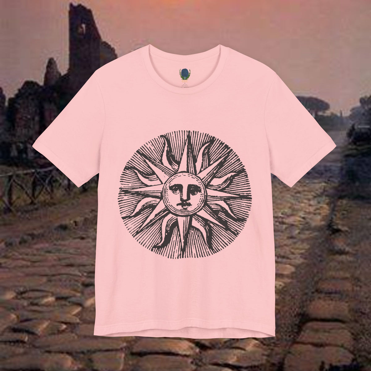 Summer Sun Mediterranean Graphic T-Shirt