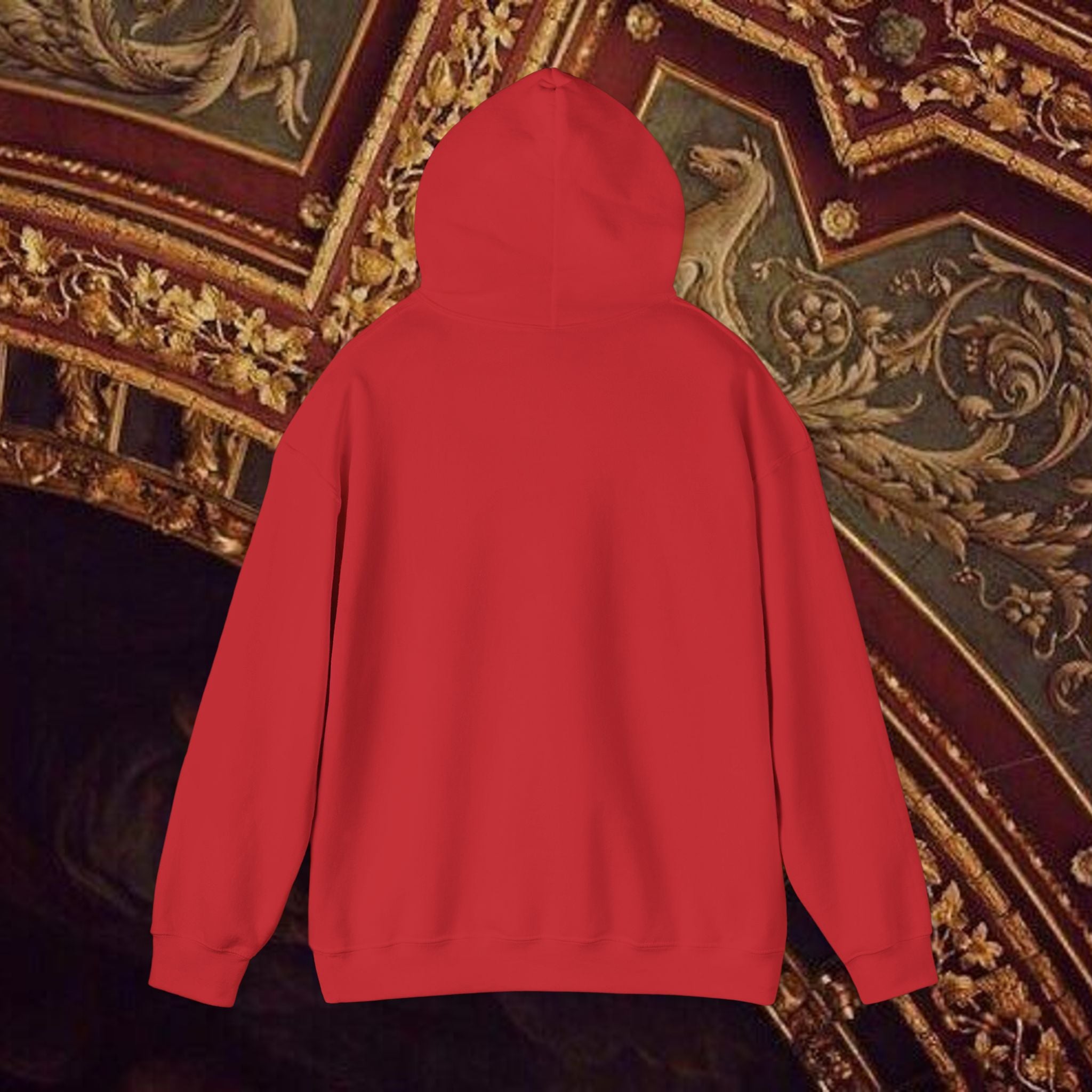 Beauty Through Strength Classically-Inspired Cotton Graphic Hoodie