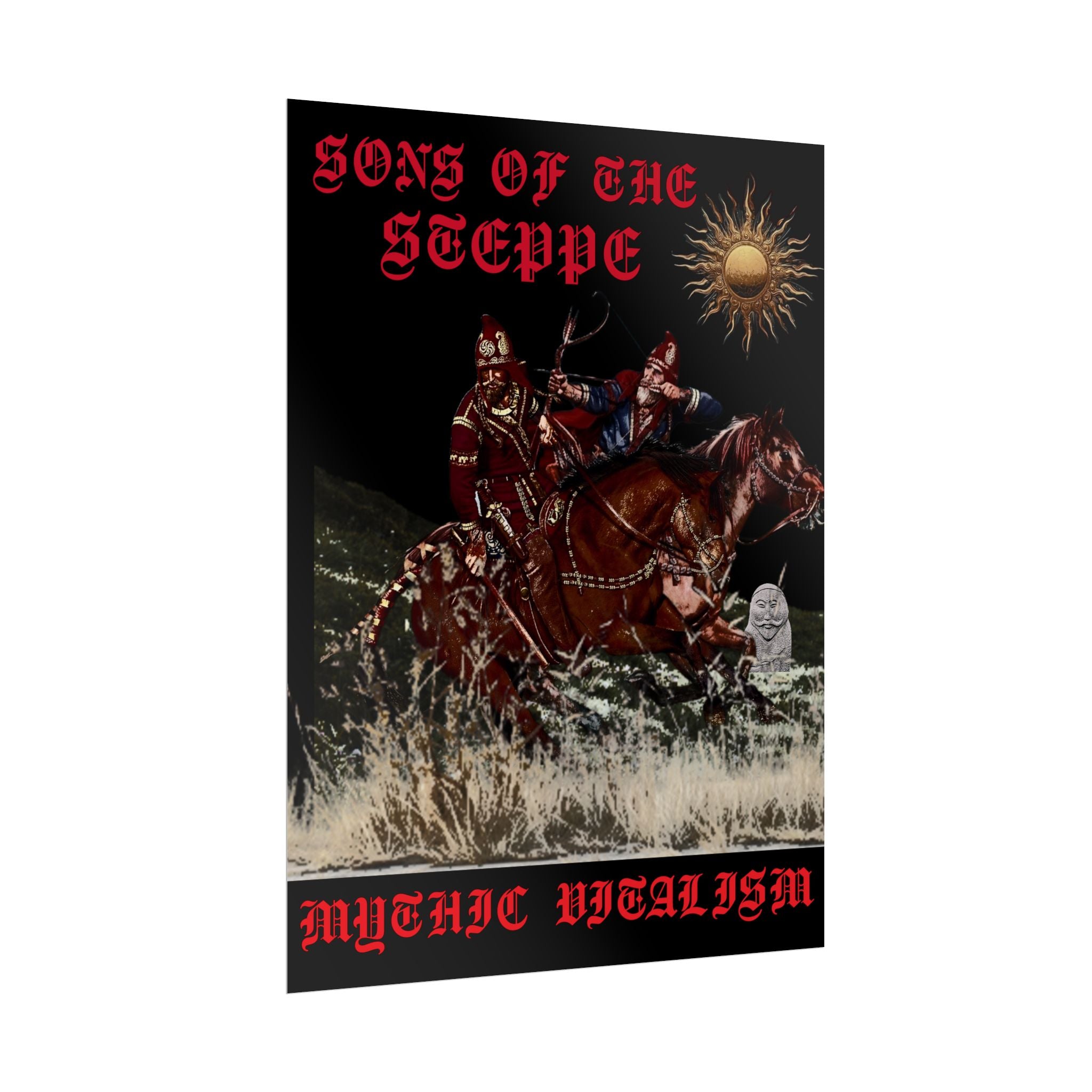 Sons of the Steppe Early Medieval Ancient Rolled Posters