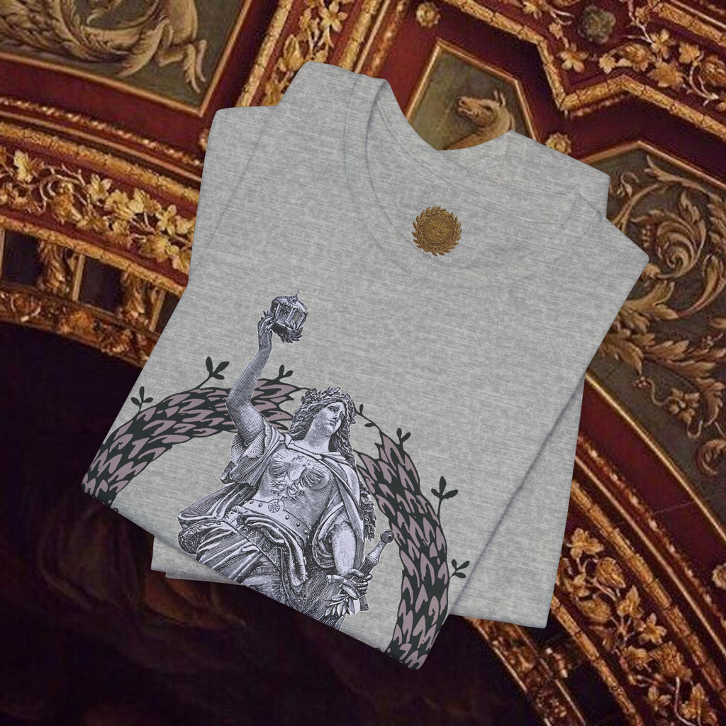 Goddess Victory Neo-Classical Inspired Graphic T-Shirt
