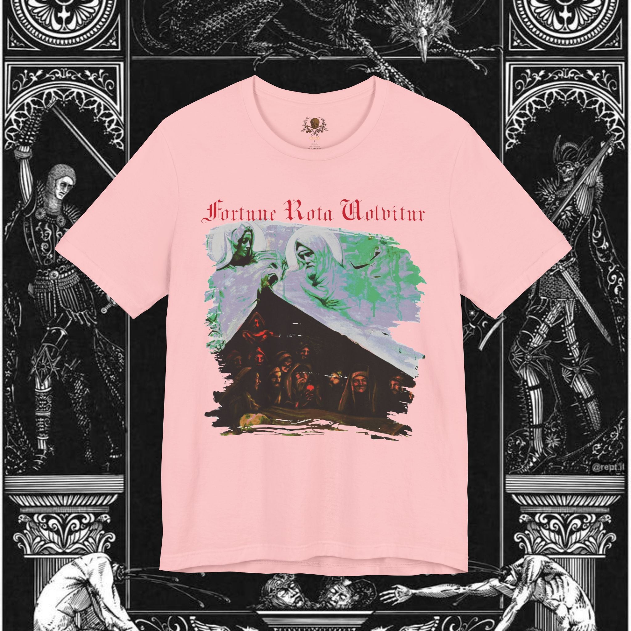 Divine Justice Medieval Fantasy Graphic T-Shirt