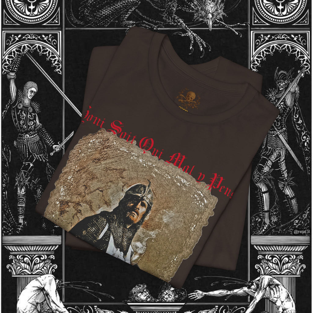 The Knight's Rest Medieval Fantasy Graphic T Shirt