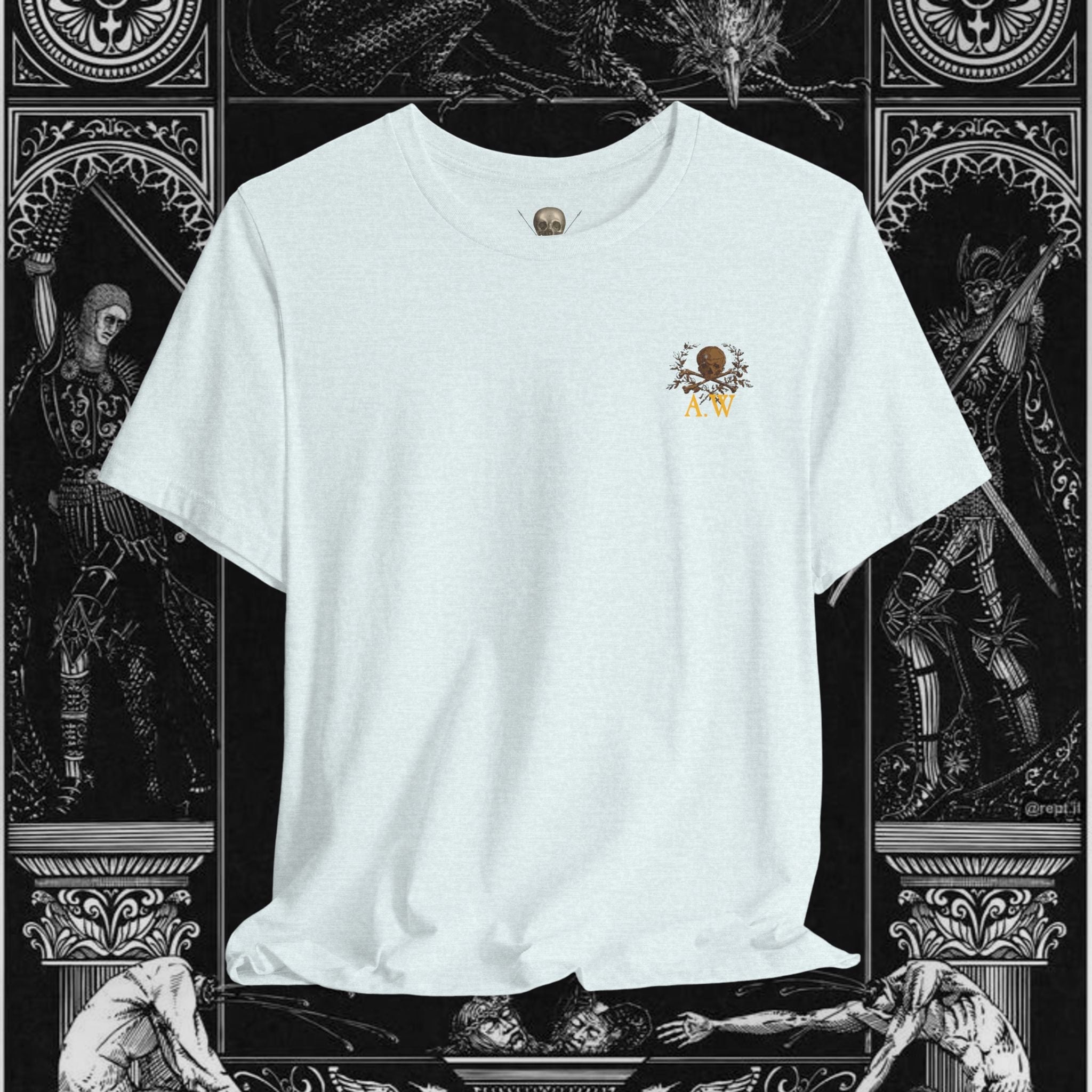 Man's Memento Medieval Fantasy Graphic T Shirt