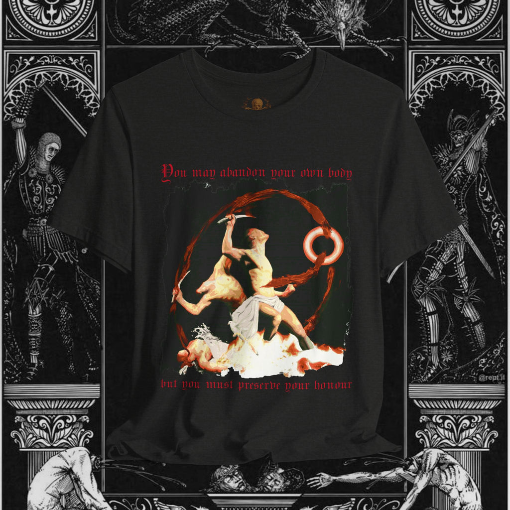 The Samurai's Vengeance Medieval Fantasy Graphic Shirt