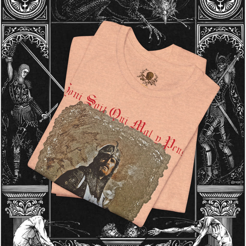 The Knight's Rest Medieval Fantasy Graphic T Shirt