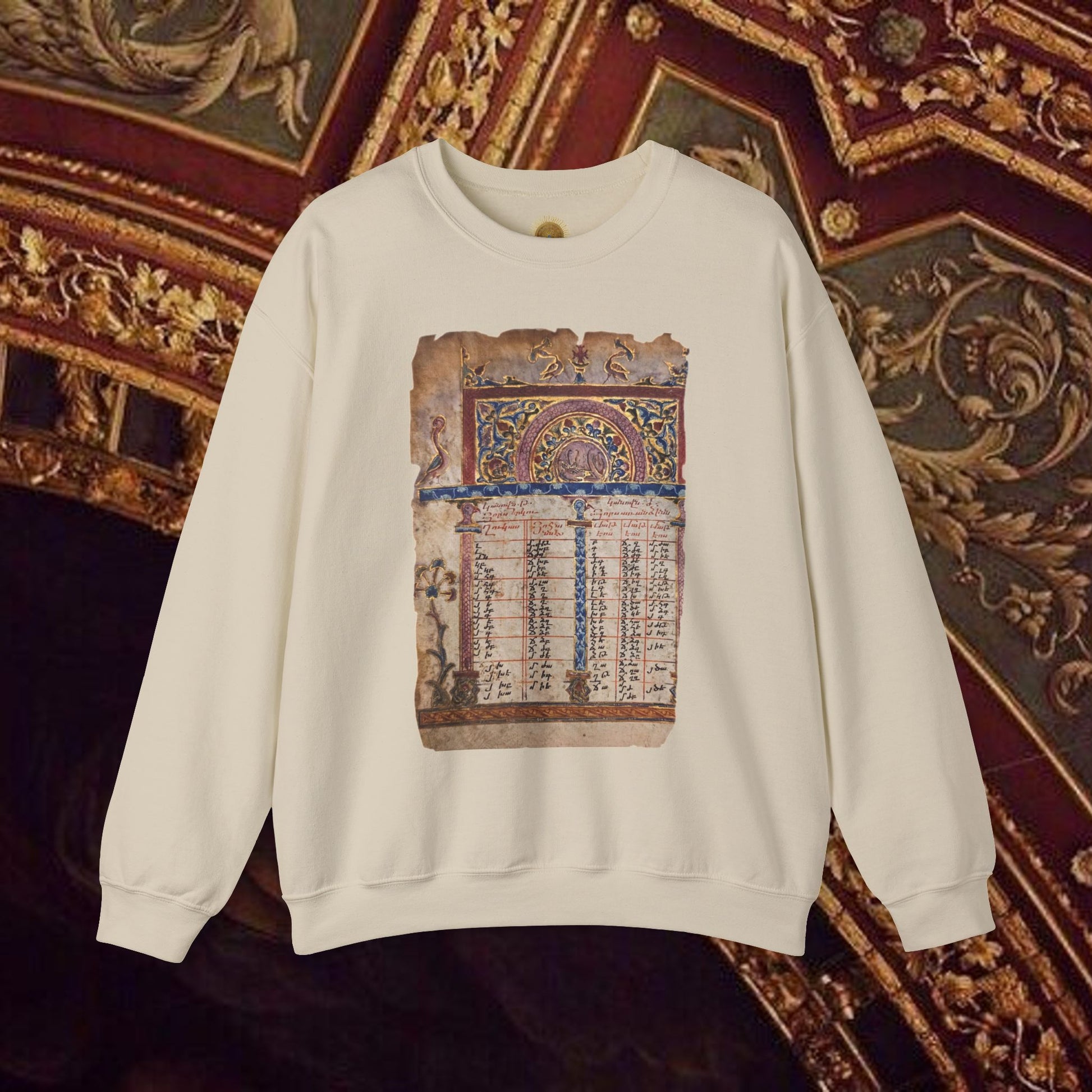 Manuscript of the Ancients Graphic Artistic Sweatshirt