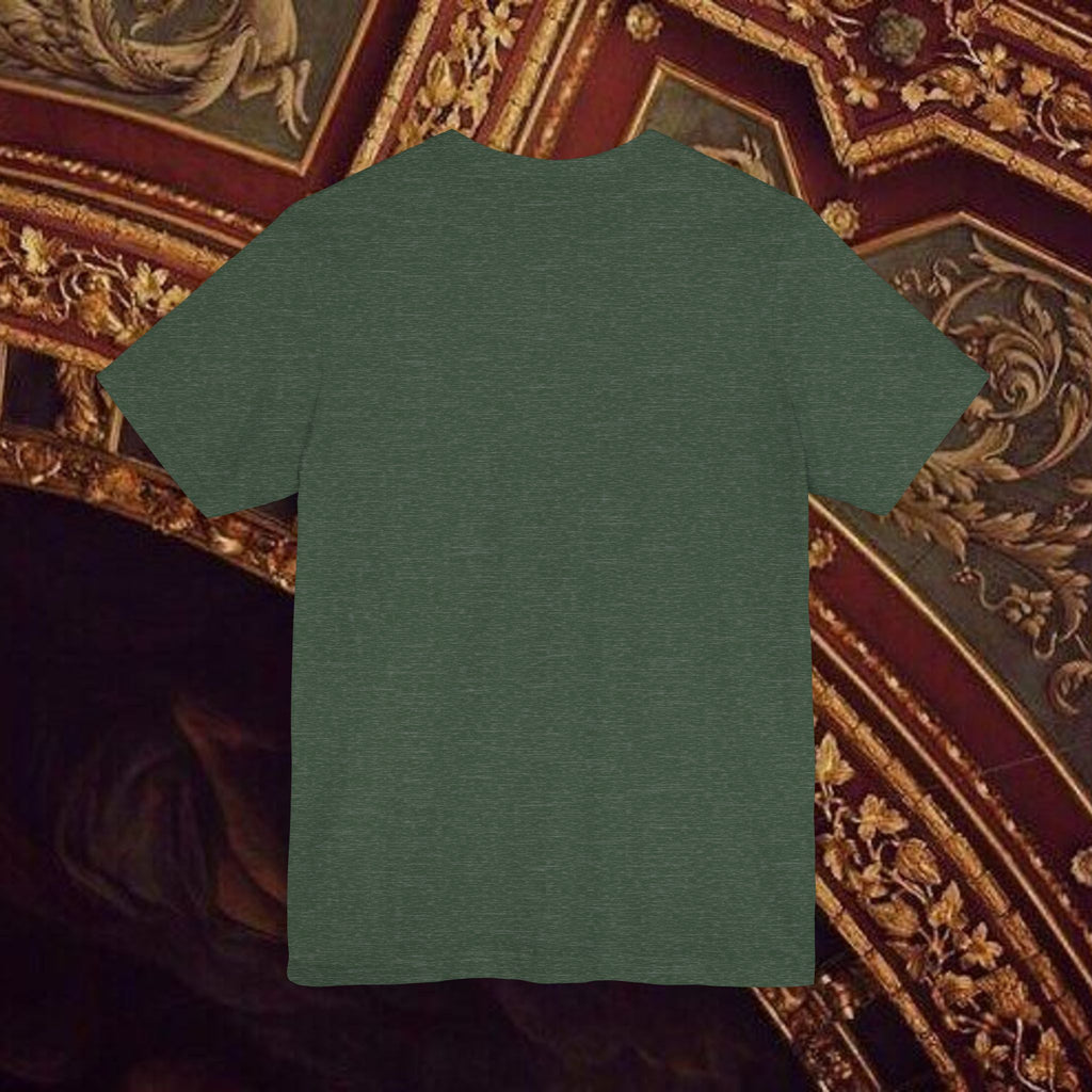 Guardian of the Temple Classically- Inspired Cotton Graphic T Shirt