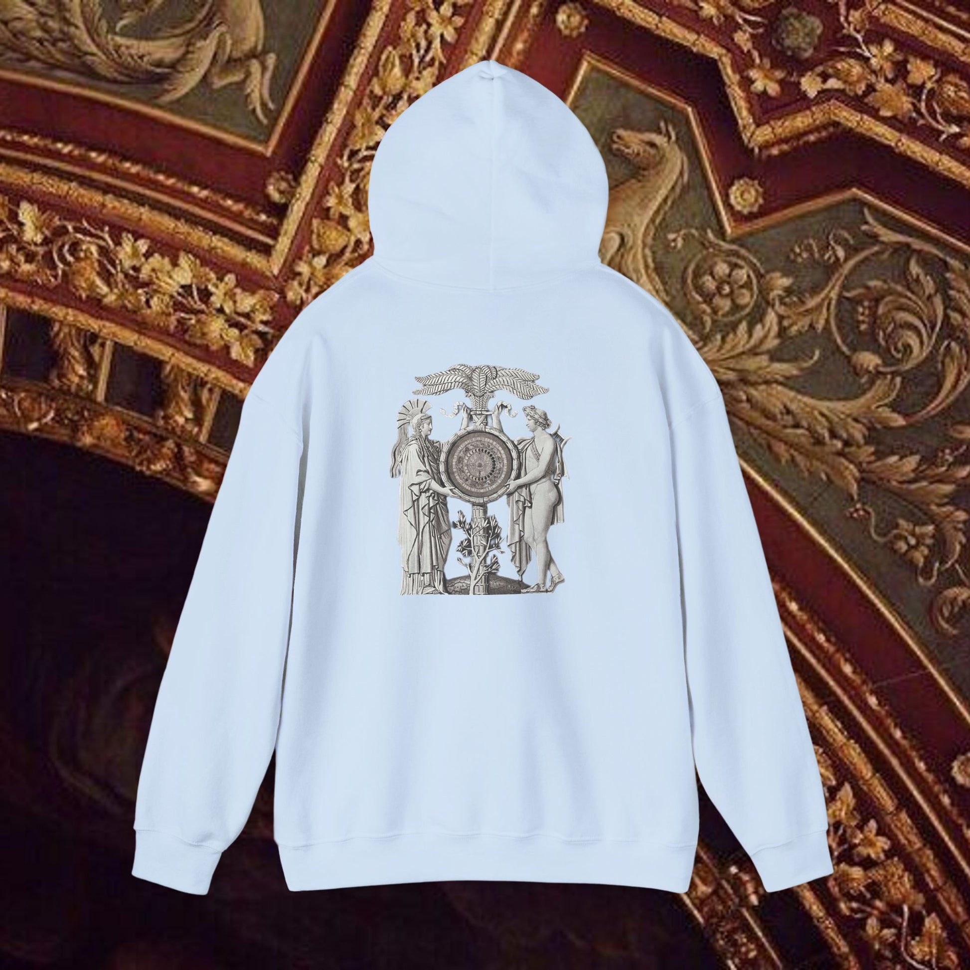 Astrological Vision Hoodie - Esoteric Mystical Graphic Hoodie - Back Version
